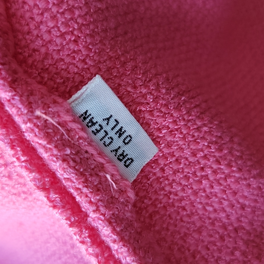St John by Marie Gray Pink Santana Knit crop blazer - Picture 9 of 10